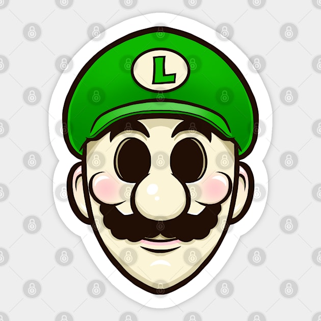 L for Luigi - Anonymous Mask Vendetta Sticker by kgullholmen